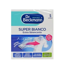 Dr.BECKMANN SUPER BIANCO SENZA CLORO 5 SACCHETTI