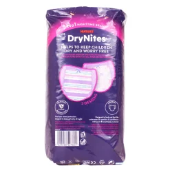 DRYNITES MUTANDINE ASSORBENTI BAMBINO USA E GETTA LARGE GIRL 8-13 ANNI 9 PZ PANNOLINI
