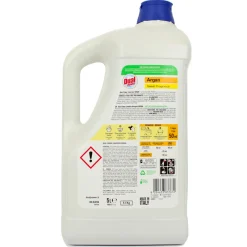 DUAL POWER DETERSIVO BUCATO LAVATRICE PROFESSIONAL PERLE D'ARGAN 100 LAVAGGI 5 LT