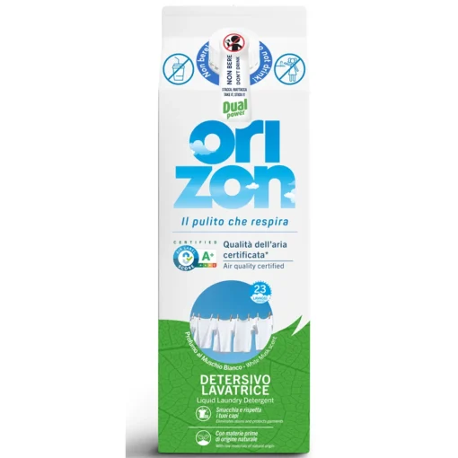 DUAL POWER ORIZON DETERSIVO LAVATRICE LIQUIDO FLACONE CARTA BOX 3 PEZZI 69 LAVAGGI 2,760 LITRI