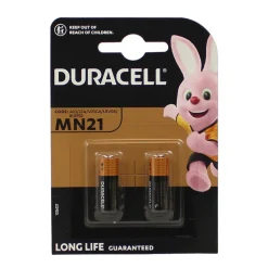 DURACELL BATTERIA ALKALINE MN21 A23 12V 2 PZ.