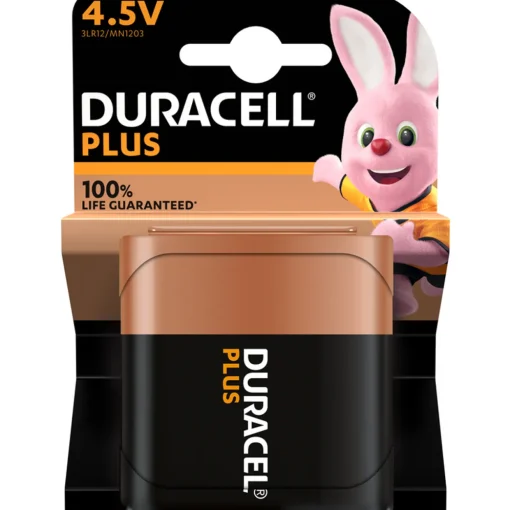 DURACELL PLUS 100 4.5 V MN1203 BATTERIA PIATTA BLISTER 1 PZ.