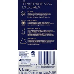 DUREX NUDE SENSATION 10 PRESERVATIVI
