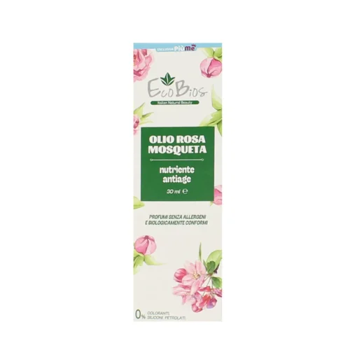 ECO BIOS OLIO PURO DI ROSA MOSQUETA FLACONE CON CONTAGOCCE 30 ML