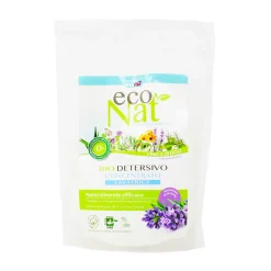 ECO NAT BIO DETERSIVO LAVATRICE CONCENTRATO LAVANDA POLVERE BUSTA 20 DOSI 250  GRAMMI
