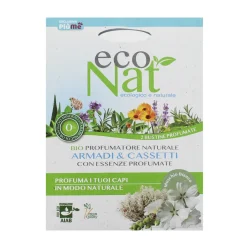 ECO NAT BIO PROFUMATORE NATURALE ARMADI & CASSETTI 2 BUSTE MUSCHIO BIANCO