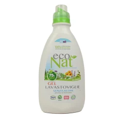 ECO NAT GEL LAVASTOVIGLIE VEGETALE, NATURALE 40 LAVAGGI 1000 ML