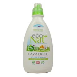 ECO NAT LAVATRICE VEGETALE, NATURALE ANCHE A MANO 22 LAVAGGI 1000 ML 1130 grammi