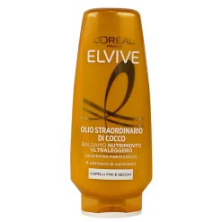 ELVIVE BALSAMO OLIO STRAORDINARIO DI COCCO NUTRIMENTO ULTRA LEGGERO CAPELLI FINI E SECCHI 200 ML