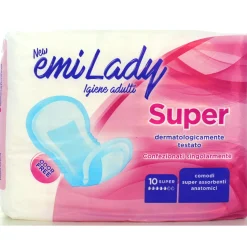 EMI ASSORBENTI LADY SUPER 10 PZ DISPOSITIVO MEDICO CE DI CLASSE 1