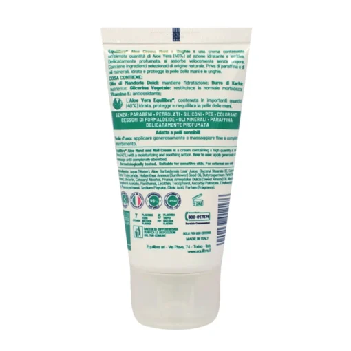 EQUILIBRA ALOE CREMA MANI ED UNGHIE IDRATANTE PROTETTIVA 75 ML