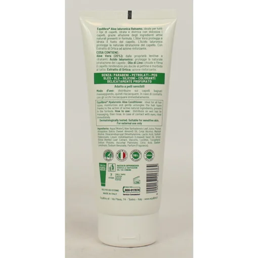 EQUILIBRA ALOE IALURONICA BALSAMO IDRATANTE 200 ML