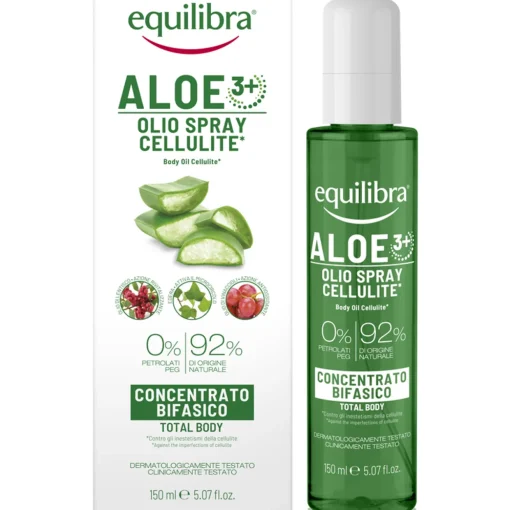 EQUILIBRA ALOE OLIO SPRAY CORPO CELLULITE CONCENTRATO BIFASICO 150 ML