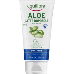 EQUILIBRA ALOE SOLARE LATTE DOPOSOLE IDRATANTE TUBO 75 ML