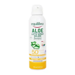 EQUILIBRA ALOE SOLARE LATTE SPRAY BAMBINI SPF50+ WATER RESISTANT 150 ML