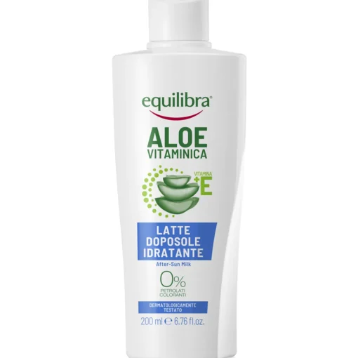 EQUILIBRA ALOE SOLARE VITAMINICA LATTE DOPOSOLE IDRATANTE 200 ML
