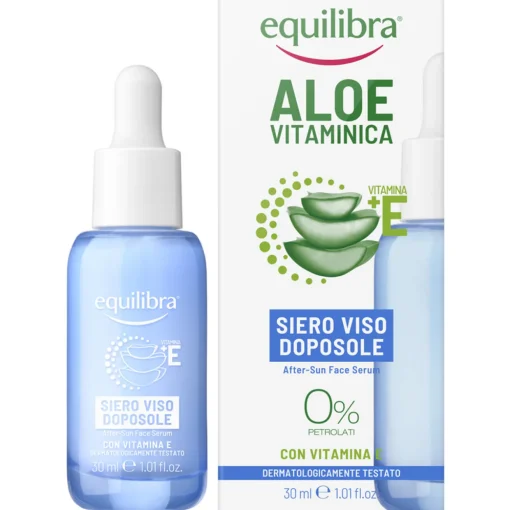 EQUILIBRA ALOE SOLARE VITAMINICA SIERO VISO DOPOSOLE 30 ML