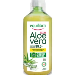 EQUILIBRA ALOE VERA SUCCO 99,5%  20 GIORNI DETOX 1 LT INTEGRATORE ALIMENTARE