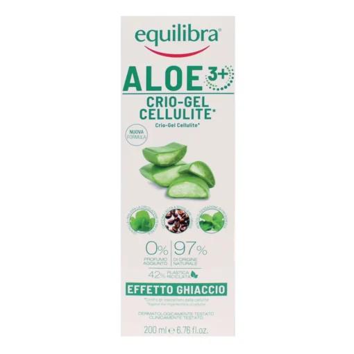 EQUILIBRA CREMA CORPO CRIO-GEL ALOE 3+  ANTICELLULITE 200 ML