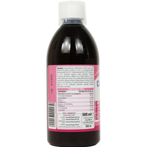 EQUILIBRA INTEGRATORE ALIMENTARE CAFFE' VERDE DRENANTE 500 ML