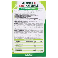 EQUILIBRA INTEGRATORE VITAMINA C 100% NATURALE 30 COMPRESSE MASTICABILI