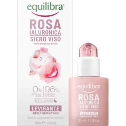 EQUILIBRA ROSA IALURONICA SIERO VISO LEVIGANTE 30 ML