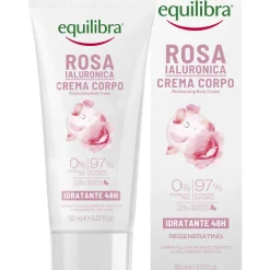 EQUILIBRA ROSA IALURONICA CREMA CORPO IDRATANTE 48H TUBO 150 ML