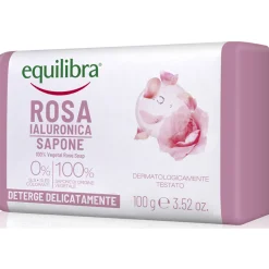 EQUILIBRA ROSA IALURONICA SAPONE VEGETALE 100 grammi
