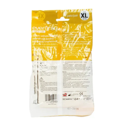 EVERYRAYS SATIN COMFORT 100% NATURAL LATEX SATINATO SIZE XL 9/9,5