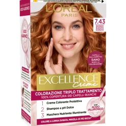 EXCELLENCE CREME N.7.43 BIONDO RAMATO DORATO