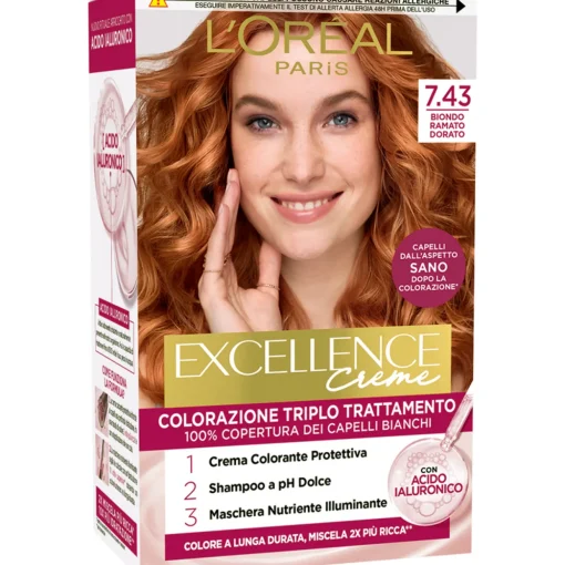 EXCELLENCE CREME N.7.43 BIONDO RAMATO DORATO