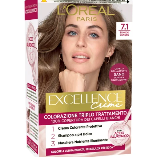 EXCELLENCE CREME N.7.1 BIONDO CENERE