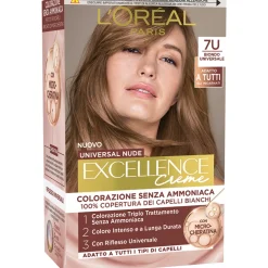 EXCELLENCE CREME UNIVERSAL NUDE SENZA AMMONIACA N.7U BIONDO UNIVERSALE