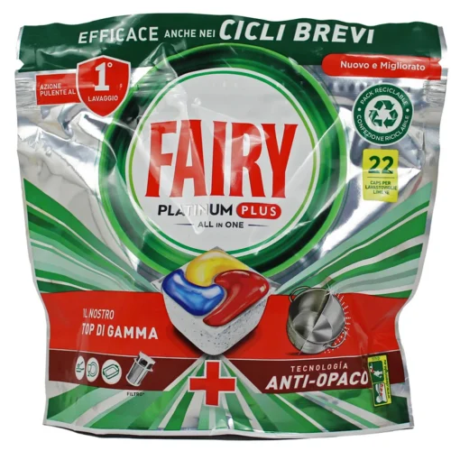 FAIRY TUTTO IN 1 PLATINUM PLUS LIMONE 22 CAPS
