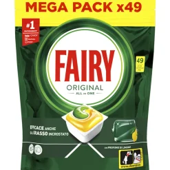 FAIRY TUTTOin1 ORIGINAL 49 CAPS LAVASTOVIGLIE AL LIMONE