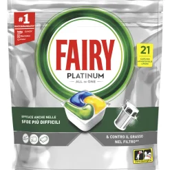 FAIRY TUTTOin1 PLATINUM 21 CAPS LAVASTOVIGLIE AL LIMONE