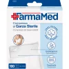 FARMAMED COMPRESSA DI GARZA STERILE 10x10 CM 100 PEZZI