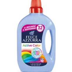 FELCE AZZURRA DETERSIVO BUCATO LAVATRICE LIQUIDO CAPI COLORATI 32 LAVAGGI 1,595 LT