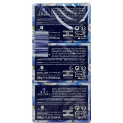 FELCE AZZURRA SAPONETTA PROFUMO MUSCHIO BIANCO 100 GRAMMI 3 PEZZI
