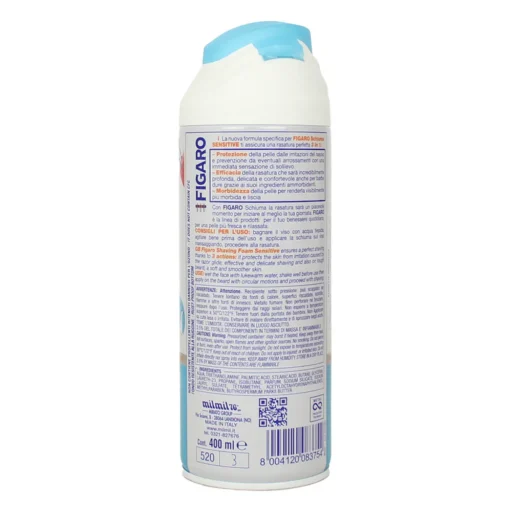 FIGARO SCHIUMA DA BARBA SENSITIVE 400 ML
