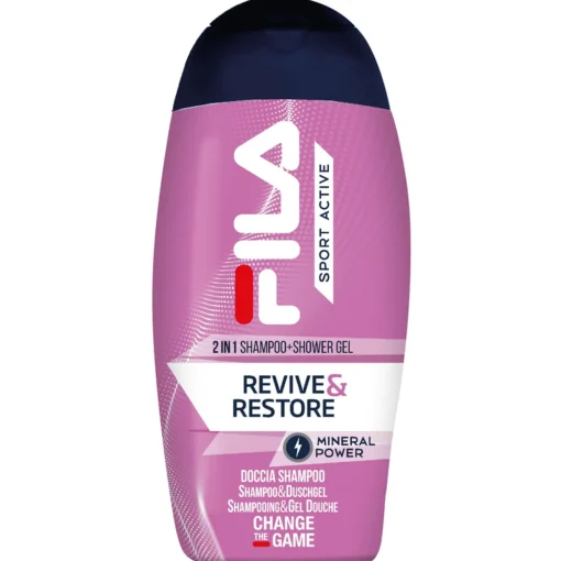 FILA SPORT ACTIVE 2 IN 1 SHAMPOO & SHOWER GEL REVIVE & RESTORE 250 ML