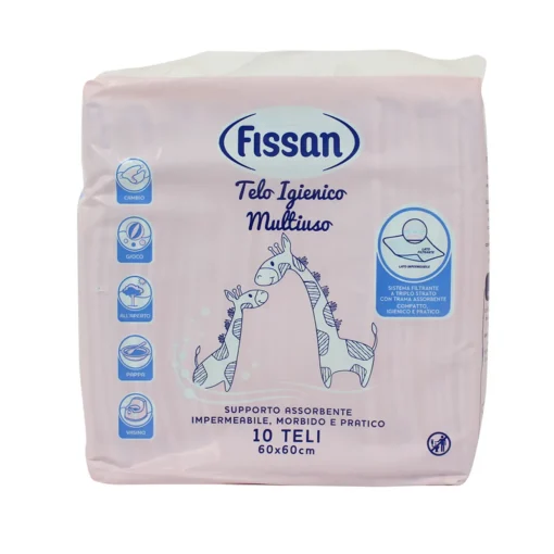 FISSAN BABY TELO IGIENICO MULTIUSO 10pz 60x60
