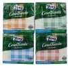 FOXY GRAN TAVOLA 42 TOVAGLIOLI 32x32,5 2 VELI CARTA SCOZZESE ASSORTITI
