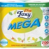 FOXY MEGA ASCIUGATUTTO 2 ROTOLI 200 STRAPPI 2 VELI