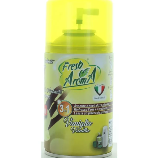 FRESH AROMA DEO MATIC RICARICA SPRAY VANIGLIA 250 ML   (PER DIFFUSORE AUTOMATICO)