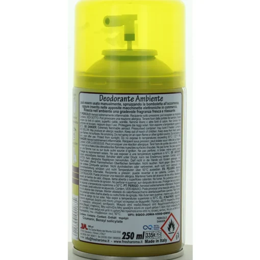 FRESH AROMA DEO MATIC RICARICA SPRAY VANIGLIA 250 ML   (PER DIFFUSORE AUTOMATICO)