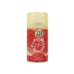 FRESH AROMA DEODORANTE MATIC ROSSO DESIDERIO FRUTTI DI BOSCO MAGNOLIA LEGNO DI CEDRO RICARICA SPRAY 250 ML