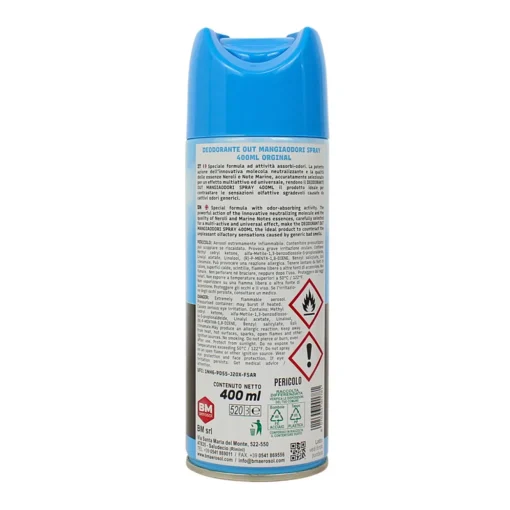 FRESH AROMA DEODORANTE NEUTRALIZZA GLI ODORI TESSUTI AMBIENTE ANIMALI SPRAY 400 ML