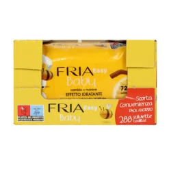FRIA BABY EASY 72 SALVIETTE EFFETTO IDRATANTE x 4 PACCHI