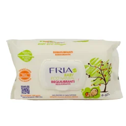 FRIA BABY ECO NATURAL 72 SALVIETTE PELLI SENSIBILI CON ESTRATTO DI AVENA, BARDANA, MELISSA + KIT 1000 GIORNI